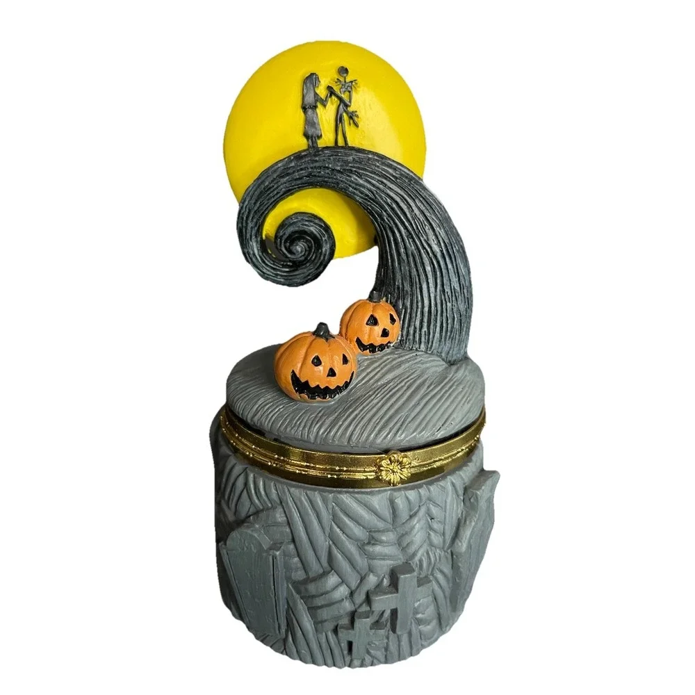 The Nightmare Before Christmas‎ Jack Skellington & Sally Jewelry Box [NWT]